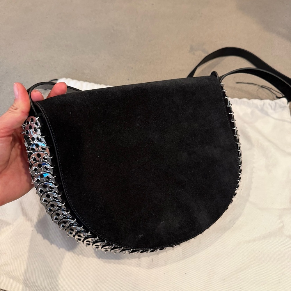 Paco Rabanne suede handbag - Picture 2 of 3